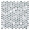 Andova Tiles SAMPLE Orb 075 x 075 Metal Penny Round Mosaic Tile SAM-ANDORB256 - alternate 2